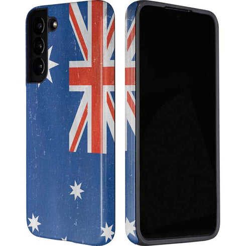Australia Flag Distressed Galaxy S22 Plus Pro Case